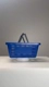 Cesta de compras plástica 16l azul