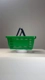 Cesta de compras plástica 16l verde