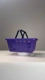 Cesta de compras plástica 16l lilás