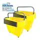 Cesta de compras com rodas 40l amarela - castellmaq