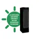 Cervejeira porta de vidro 324 litros vn28rh all black - metalfrio