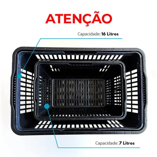 Kit 30 mini cestinhas plástica farmácia perfumaria vermelha personalizadas