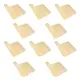 Kit 10 tábuas para servir hambúrguer em compensado naval 28x20cm