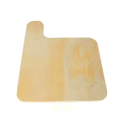 Kit 20 tábuas para servir hambúrguer em compensado naval 28x20cm
