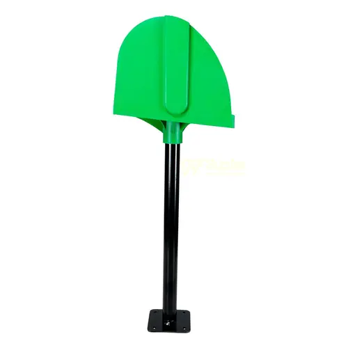 Suporte para bobina picotada de mesa verde