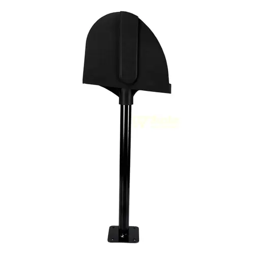 Suporte para bobina picotada de mesa preto