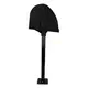 Suporte para bobina picotada de mesa preto