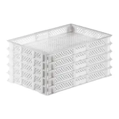 Kit 5 caixas nc 100 vazada 10 litros
