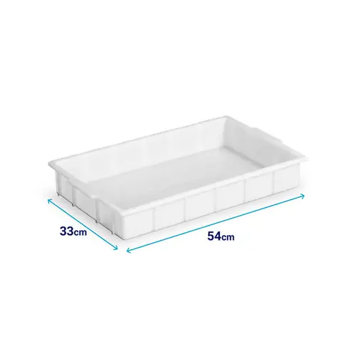 Kit 5 bandejas para açougue 12 litros