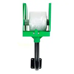 Kit 2 suportes para bobina picotada de parede verde