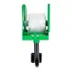 Kit 2 suportes para bobina picotada de parede verde