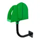 Kit 3 suportes para bobina picotada de parede verde