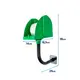 Kit 3 suportes para bobina picotada de parede verde