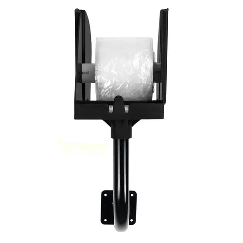 Kit 3 suportes para bobina picotada de parede preto