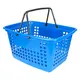 Cesta de compras grande 25l azul