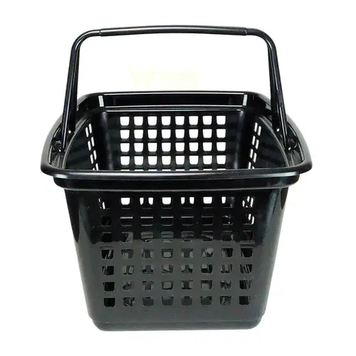 Cesta de compras grande 25l preta