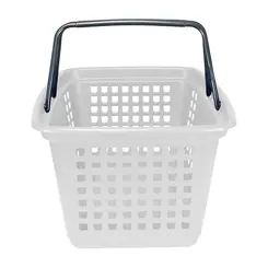 Cesta de compras grande 25l branca