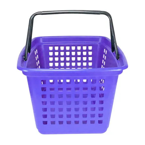 Cesta de compras grande 25l lilás