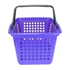 Cesta de compras grande 25l lilás