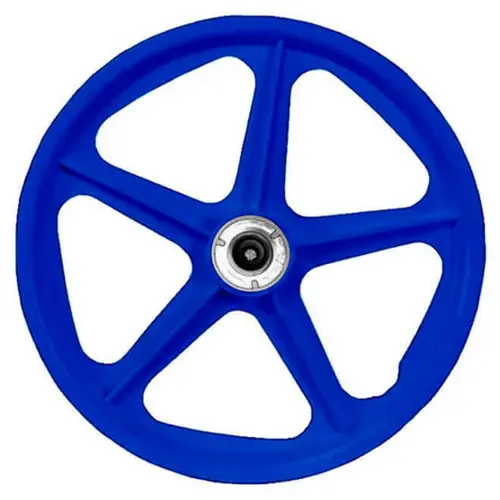 Roda extra nylon azul aro 20' para bicicleta