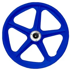 Roda extra nylon azul aro 20' para bicicleta