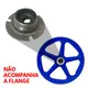 Roda extra nylon azul aro 20' para bicicleta