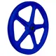 Roda extra nylon azul aro 20' para bicicleta