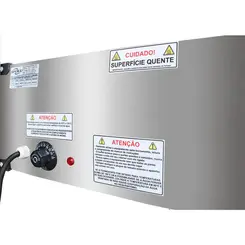 Buffet térmico 8 cubas spl-509 inox 220v - spolu