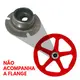 Roda extra nylon vermelha aro 20' para bicicleta