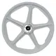 Roda extra nylon branca aro 20' para bicicleta