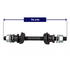 Roda dianteira extra nylon vermelha aro 20 de bicicleta completa