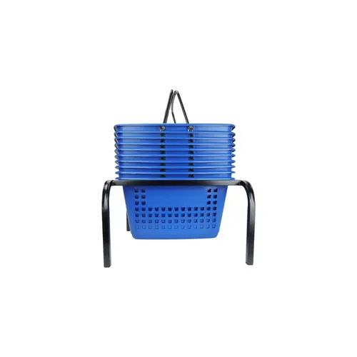 Suporte tartaruga preto para cesta de compra 25 litros