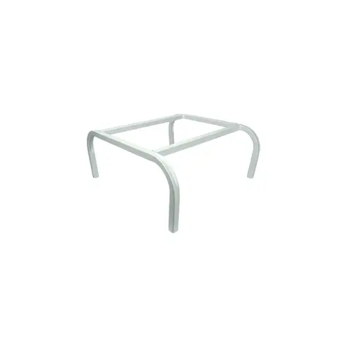 Suporte tartaruga branco para cesta de compra 25 litros