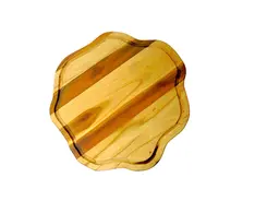 Tabua corte carne 39cm madeira rustica g
