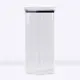 Kit 20 potes hermético transparente quadrado 2,2l para granel cereais alimentos