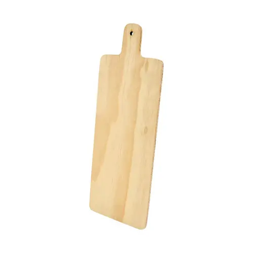 Tábua para mini hamburguer e porções 33x21cm em compensado naval