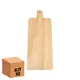Kit 10 tábuas para mini hamburguer e porções 33x21cm em compensado naval