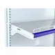 Anteparo frontal para gôndola new premium 0,90m branco