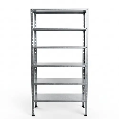 Estante prateleira de aço reforçado 6 bandejas 180x95cm
