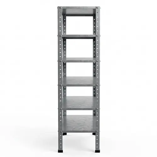 Estante prateleira de aço reforçado 6 bandejas 180x95cm